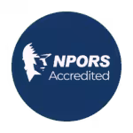 NPORS Accredited logo