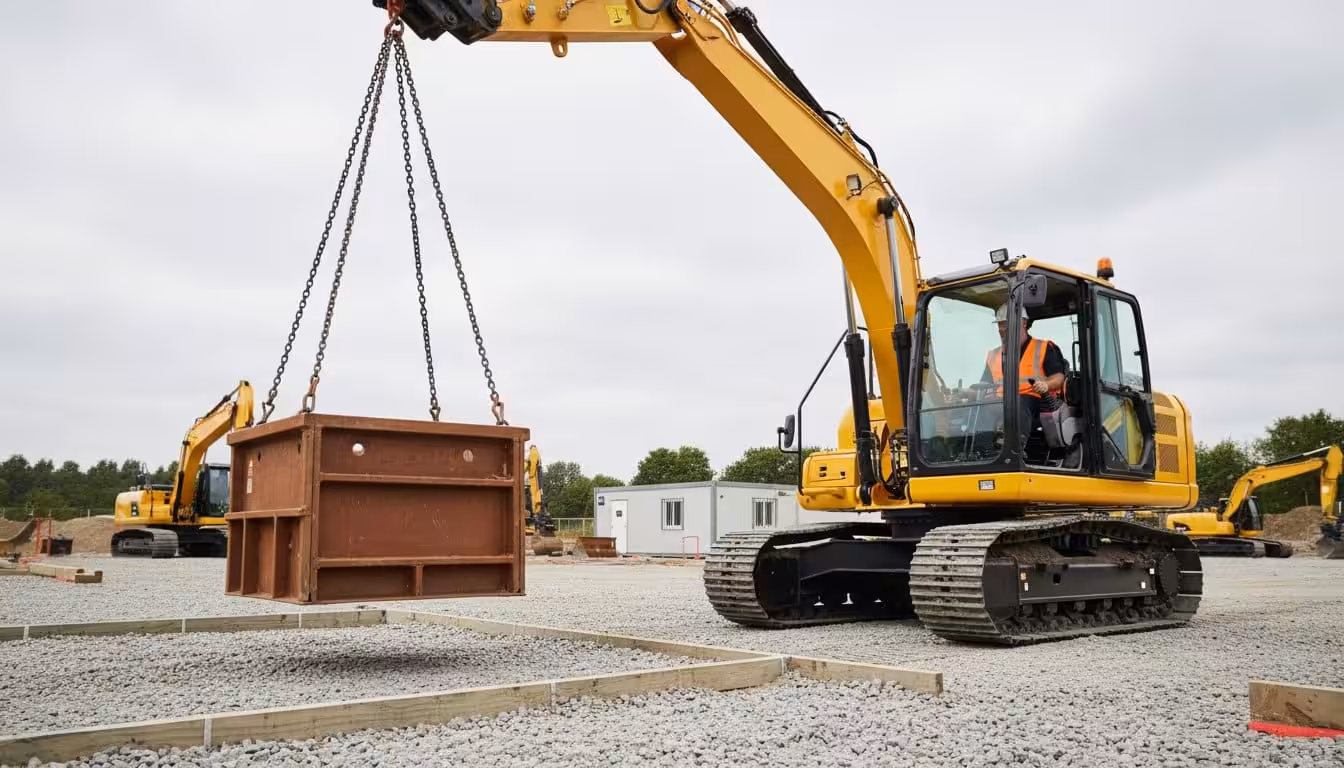 Excavator as a Crane Training: Your NPORS N100 Certification Guide