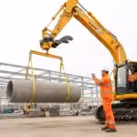 Using an Excavator as a Crane